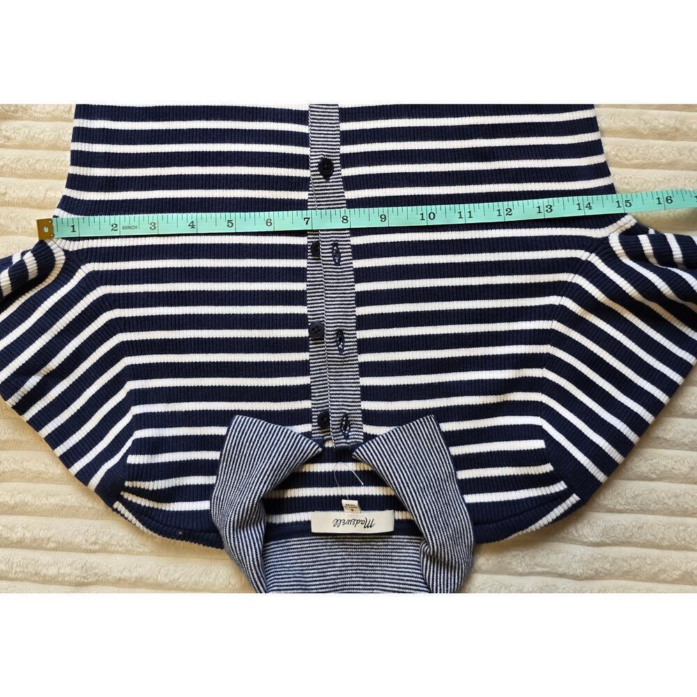 Madewell The Signature Knit Polo Sweater Top - Picture 9 of 12